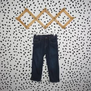 Wranglers Dark Wash Toddler Straight Leg Jeans
